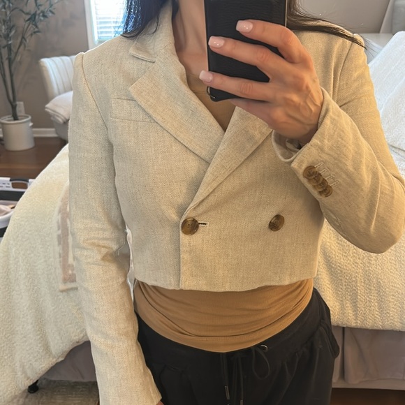 Banana republic cropped blazer - Picture 3 of 5